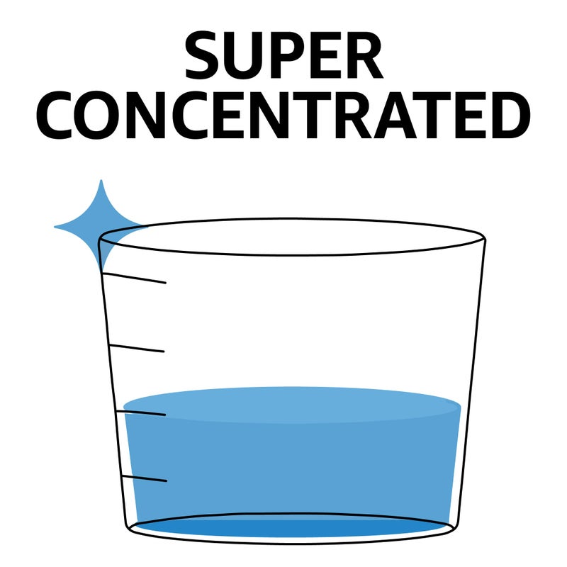 Amazon Basics Concentrated Liquid Laundry Detergent, Free of Perfumes & Clear of Dyes, 110 loads, 82.5 Fl Oz (Previously Solimo) - Image 2